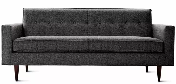 Диван "Bantam Sofa" темно-серая шерсть