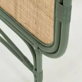 Изголовье Green Margaret Headboard зеленого цвета