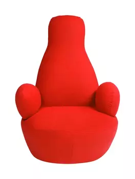 Кресло Bottle Chair красного цвета