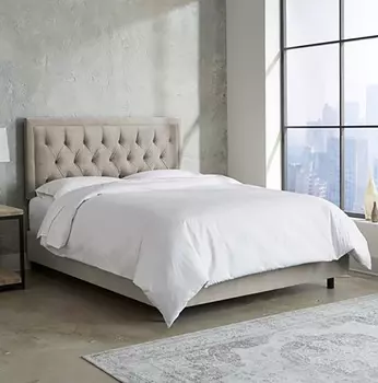 Кровать Alix Light Gray 160х200