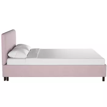 Кровать Novac Platform Pink розового цвета 180х200