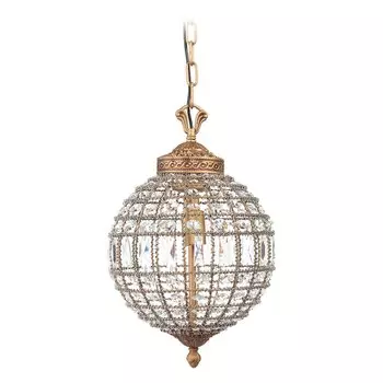 Люстра Casbah Crystal Chandelier украшена хрустальными кристаллами