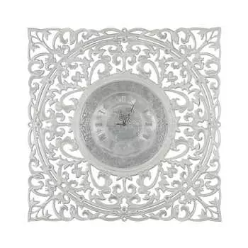 Настенные часы Vintage Silver