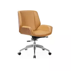 Офисное кресло Top Chairs Crown коричневого цвета