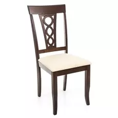 Стул Robin Cappuccino из ткани и массива гевеи