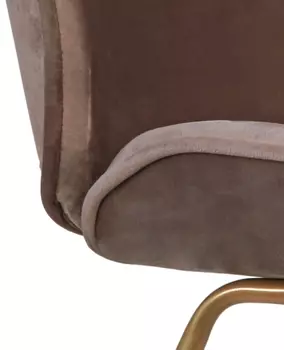 Стул Scoop Taupe коричневого цвета