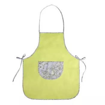 Фартук с карманом Лайм