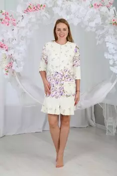 Халат из велсофта Джита