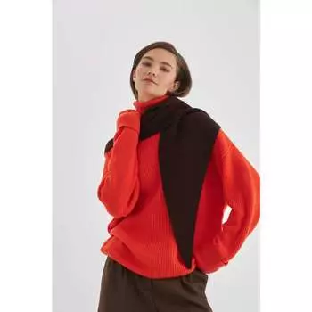 INSPIRE Косынка вязаная (коричневый) (One size, Коричневый)