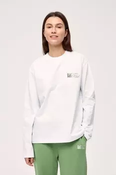 INSPIRE Лонгслив базовый Inspire Club принт I&C (белый) (L, Белый)