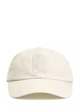Базовая бейсболка из легкого габардина с вышитым логотипом