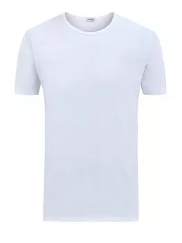 Базовая футболка из эластичного хлопкового джерси