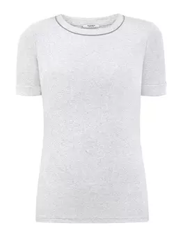 Базовая футболка из трикотажа с цепочками Precious