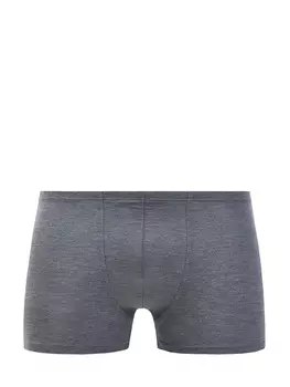 Базовые однотонные боксеры из меланжевого модала