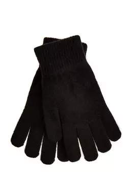 Базовые перчатки из шерстяной и кашемировой пряжи