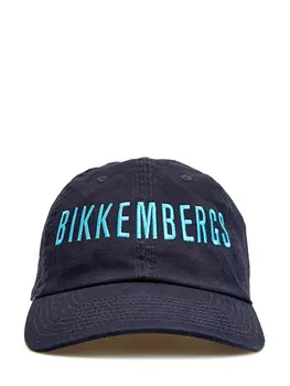 Бейсболка из габардина с ярким вышитым логотипом