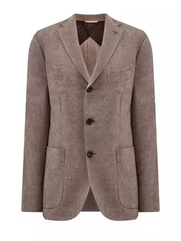 Блейзер ручной работы из фланели в неаполитанском стиле