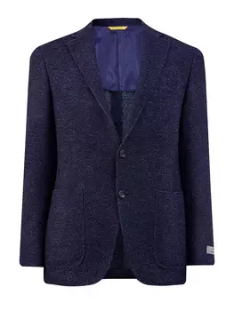 Блейзер в стиле sprezzatura из шерсти, кашемира и шелка