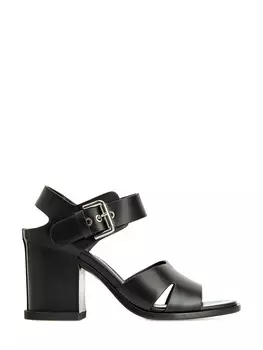 Босоножки из гибкой телячьей кожи на устойчивом каблуке