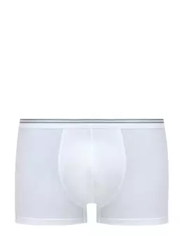 Боксеры из эластичного хлопка с поясом в контрастную полоску