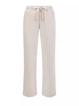 Брюки Bia в спортивном стиле с кулиской и вышитым логотипом