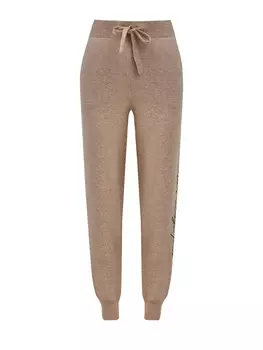 Брюки Hotel KARL из мягкой кашемировой пряжи с вышивкой