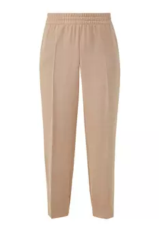 Брюки из костюмной шерстяной ткани в стиле sprezzatura