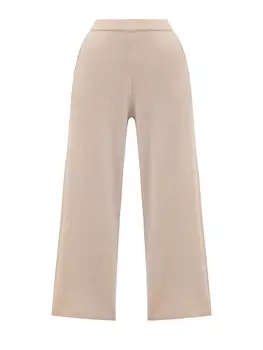 Брюки из мягкой кашемировой пряжи с мерцающей нитью ламе