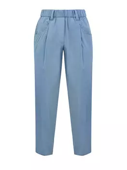 Брюки Track из легкого поплина с мерцающей шлевкой Мониль