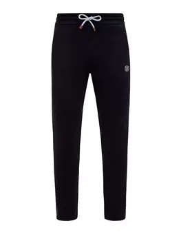 Брюки в спортивном стиле из хлопка с вышитым логотипом