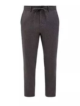 Брюки в стиле sprezzatura из тонкой шерстяной ткани
