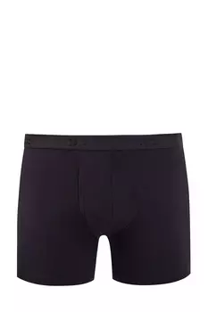 Черные боксеры из микромодала и эластана