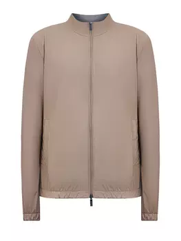 Двусторонняя куртка из матового влагозащитного габардина