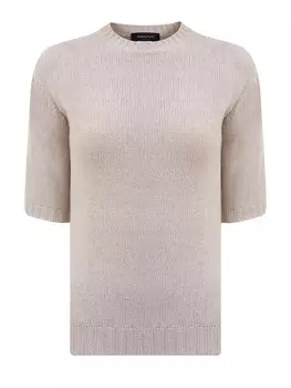 Джемпер из кашемировой пряжи Platinum с рукавами