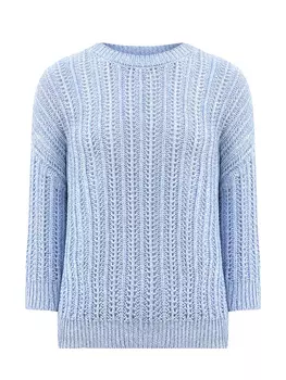 Джемпер ручной работы из хлопковой пряжи с рукавами