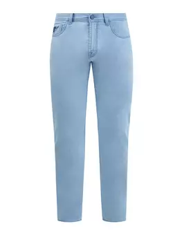 Джинсы Cesare в стиле casual с вышитым логотипом