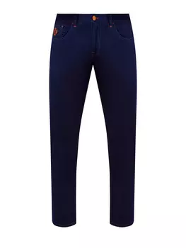 Джинсы Cesare зауженного кроя с контрастной отделкой