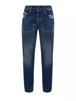 Джинсы D-Viker из органического хлопка и конопли с потертостями