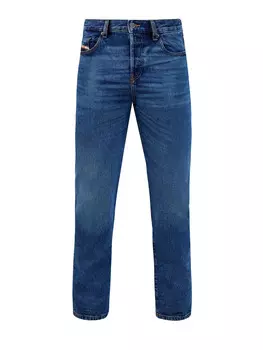 Джинсы D-Viker из выбеленного денима с застежкой на пуговицы