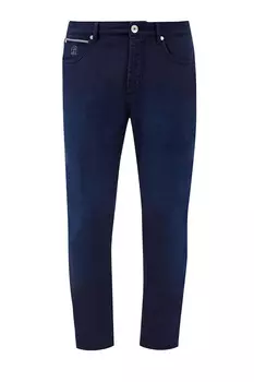 Джинсы расслабленного кроя leisure с вытачками на коленях