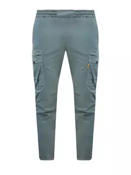 Джоггеры из хлопка с карманами-карго и эластичным поясом