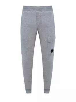 Джоггеры из хлопкового футера с карманом-карго и линзой