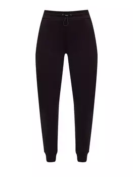 Джоггеры из мягкого хлопкового флиса с регулируемым поясом