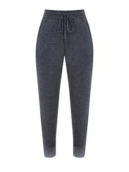 Джоггеры из мягкой кашемировой пряжи с эффектом градиента