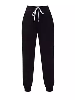 Джоггеры в спортивном стиле из хлопкового футера