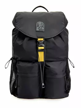 Функциональный рюкзак из рипстопа с накладными карманами и патчем