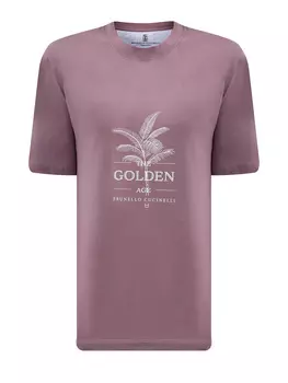Футболка из джерси с сезонным принтом The Golden Age