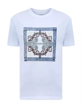 Футболка из гладкого хлопкового джерси с принтом Tigers