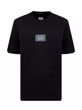 Футболка из гладкого органического джерси с принтом Patch