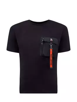 Футболка Mojave из хлопкового джерси с деталями из нейлона